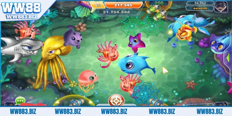 Bắn cá online - Game đổi thưởng hấp dẫn hàng top 4 ban-ca-online-ban-tia